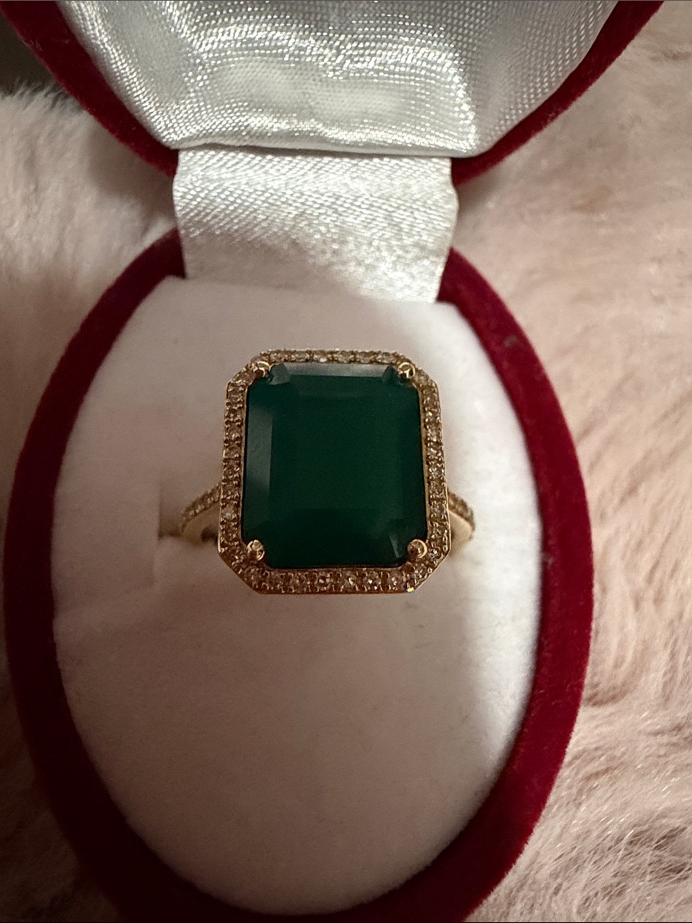 EFFY emerald ring